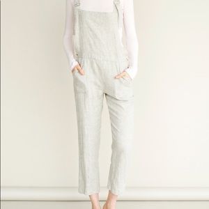 Lily ashwell linen oat coveralls